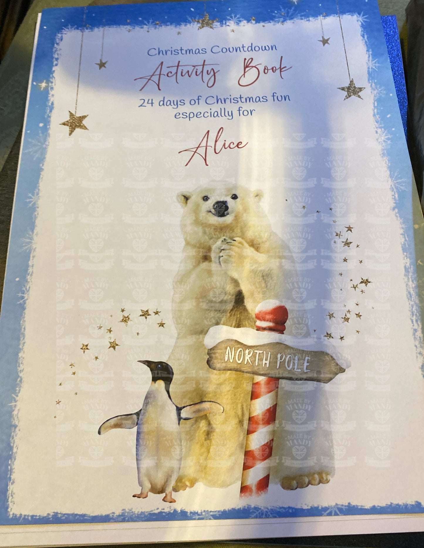 Advent countdown activity calendar
