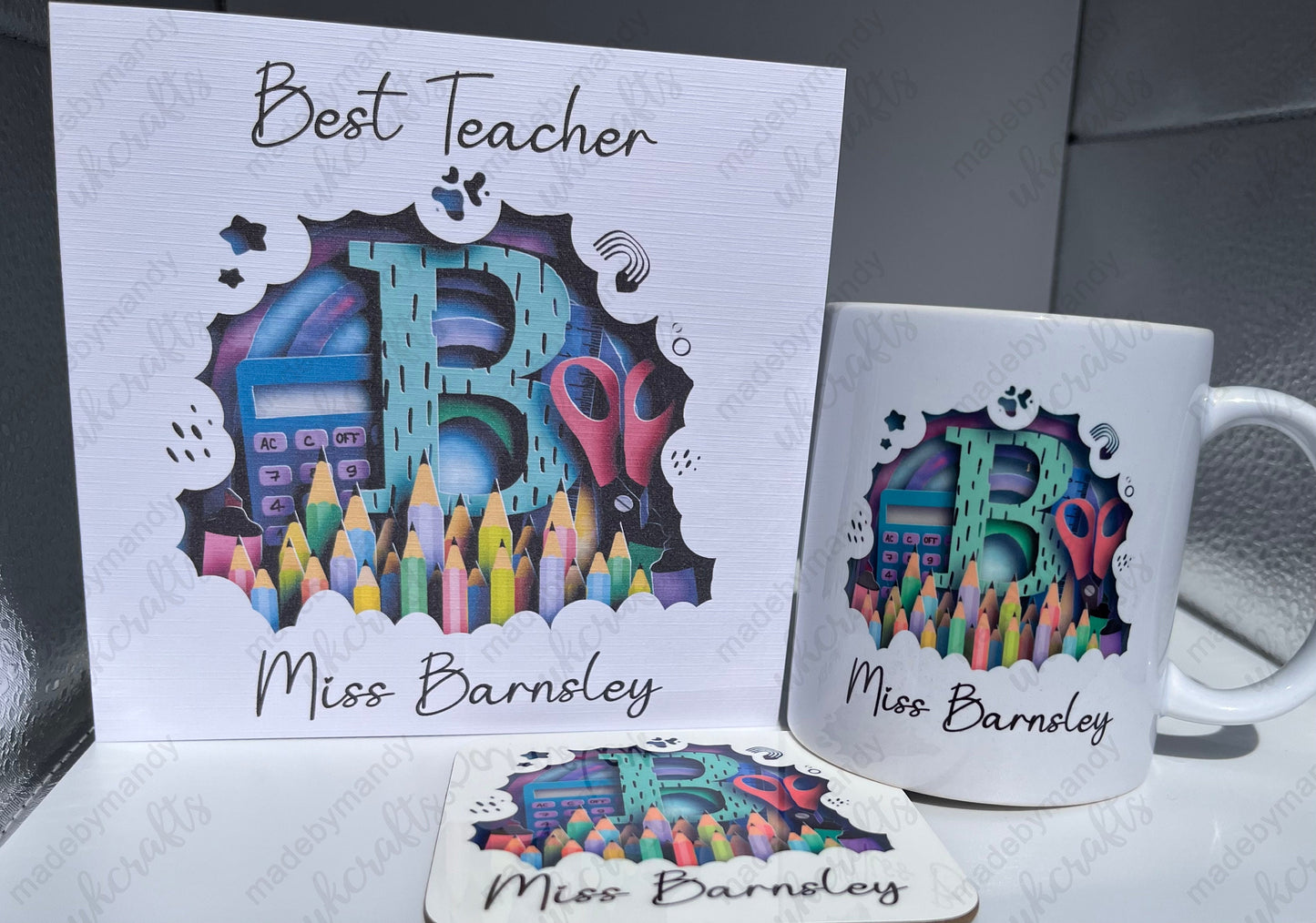 Personalised teacher mug gift set - Perfect gift for your teacher