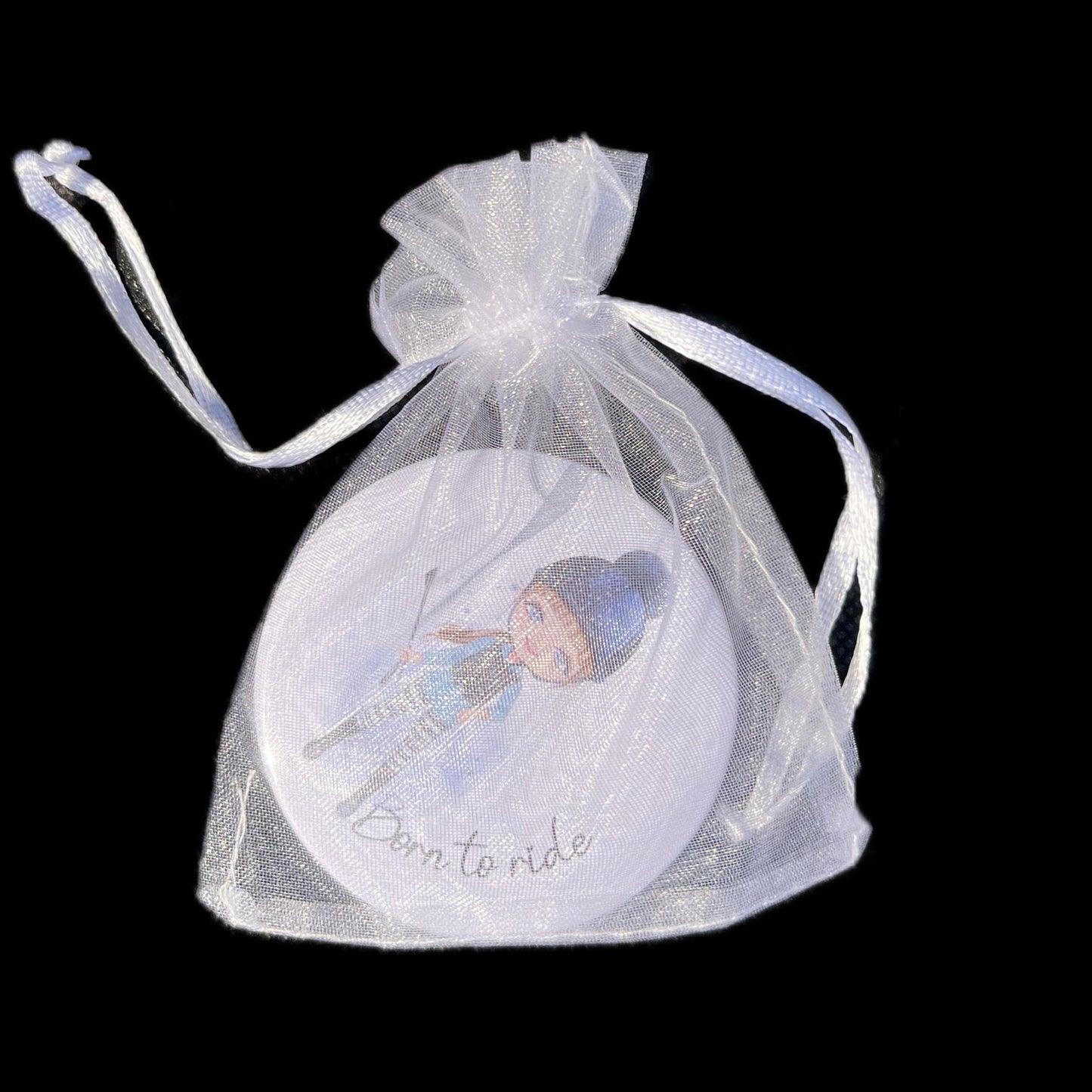 Horse riding girl pocket mirror horse for girls born to ride, perfect gift for friends, Mum,Sister,Aunty, all horse riding lovers
