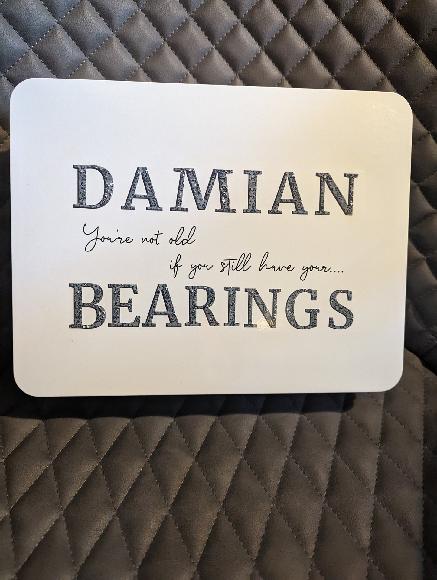 Personalised tin for storage, nuts and bolts tools gift for her gift for him, Dad, uncle, brother, grandad, son gift for her, mechanic,