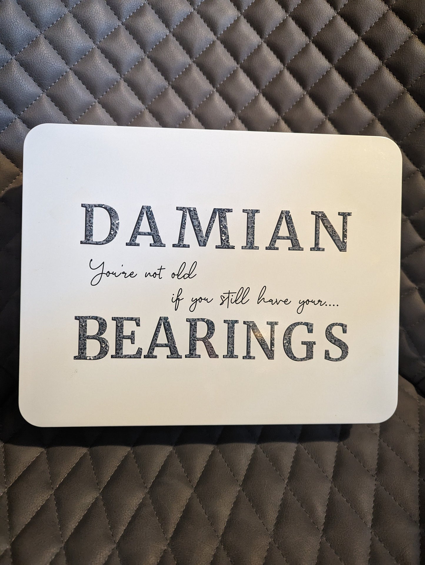 Personalised tin for storage, nuts and bolts tools gift for her gift for him, Dad, uncle, brother, grandad, son gift for her, mechanic,