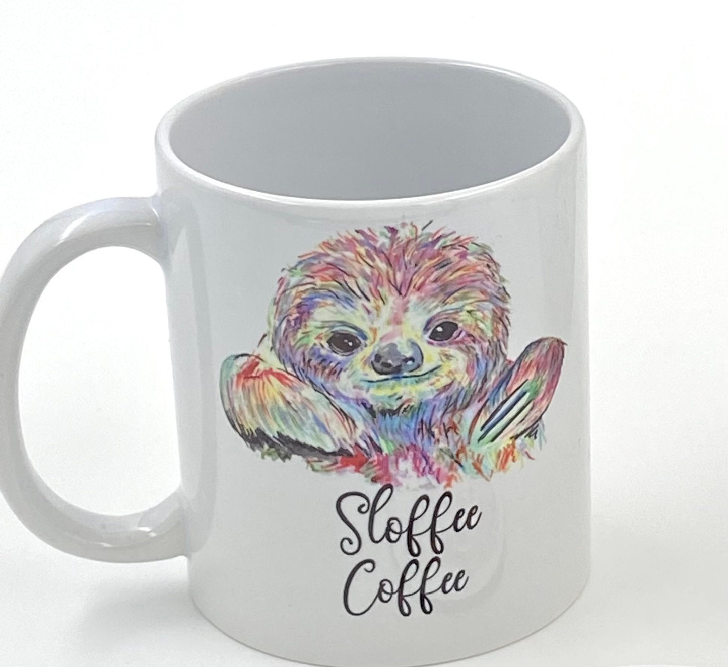 Madebymandyukcrafts brings you a Sloffee Coffee designed gift mug - excellent gift for all occasions