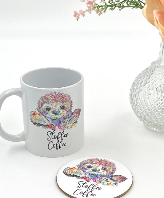 Madebymandyukcrafts brings you a Sloffee Coffee designed gift mug - excellent gift for all occasions