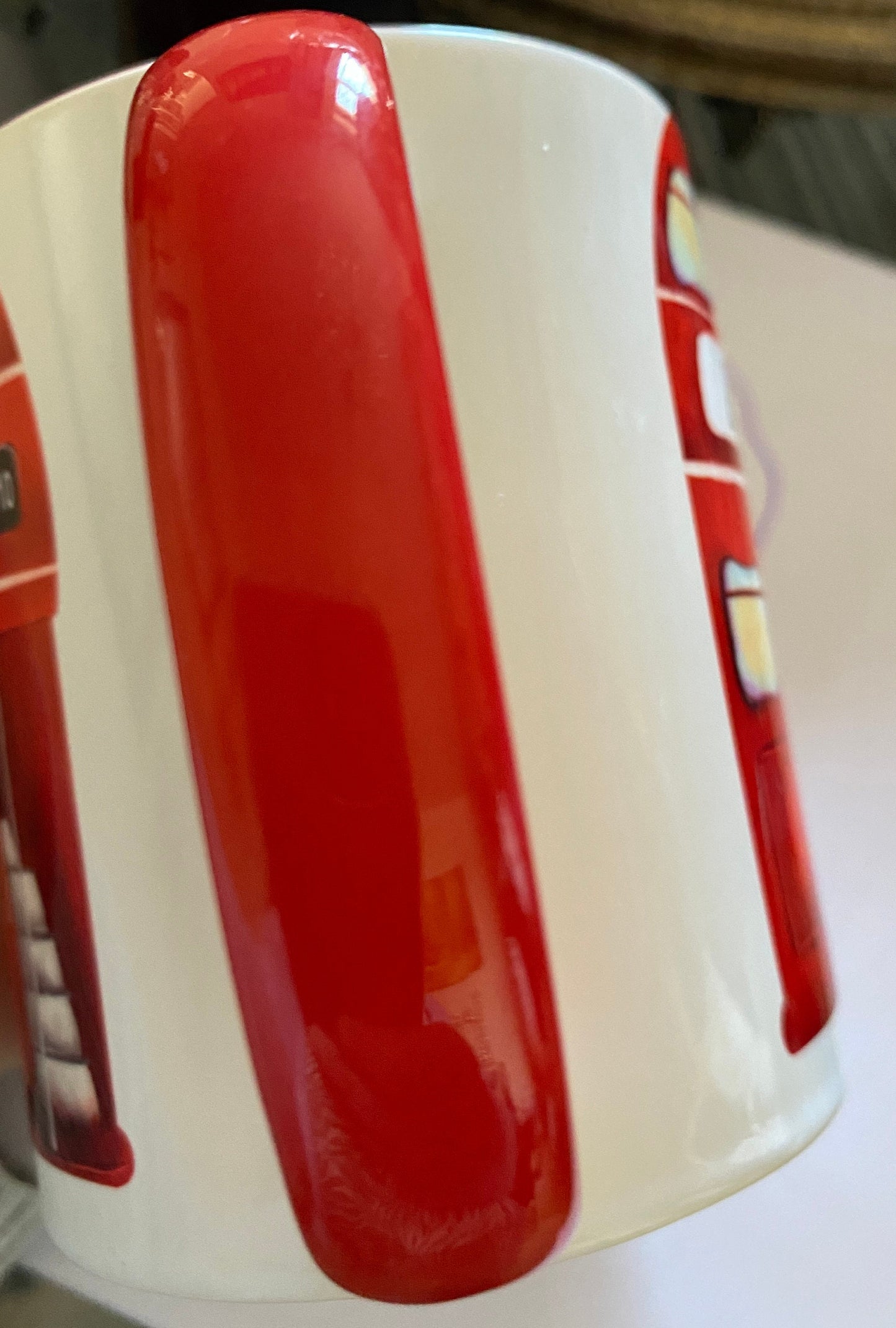 Personalised Red London bus, perfect gift for Christmas, anniversary, birthdays, teacher thank you's, bus drivers gift mug.