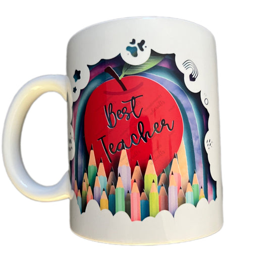 Best Teacher thank you  gift mug end of term teacher gift