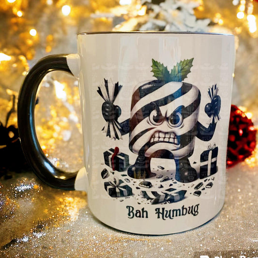 Christmas "Bah Humbug" mug  funny gift.