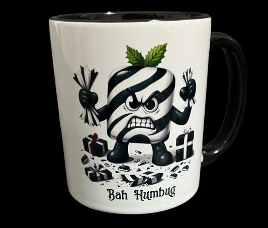 Bah Humbug Christmas Mug Gift Set | Mug, Coaster & Bauble