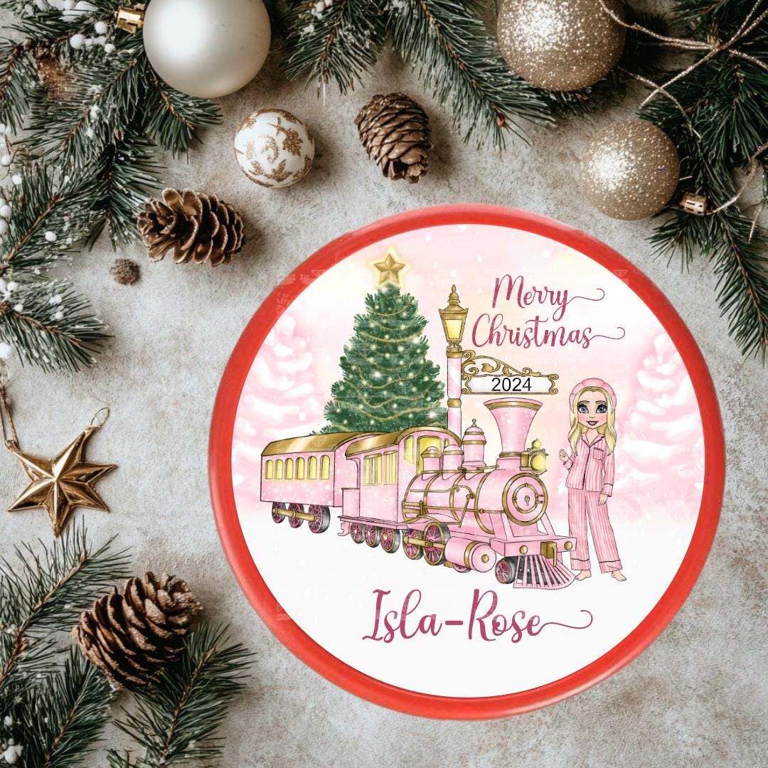 Personalised Christmas chocolate tub glossy vinyl sticker, label, teacher gift, secret Santa, family treats, Office, work TUB NOT INCLUDED