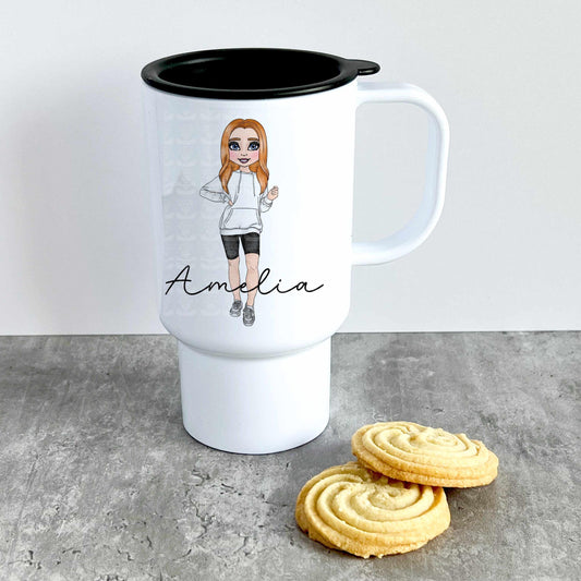 Pre Teen travel mug Plastic perfect best friend gift unbreakable.